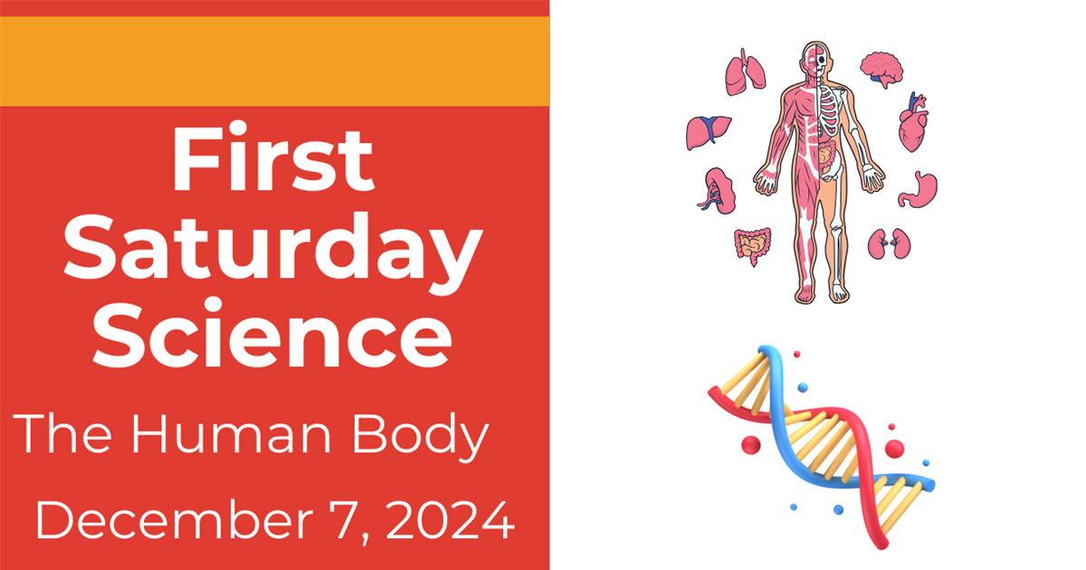 First Saturday Science The Human Body December 7 2024