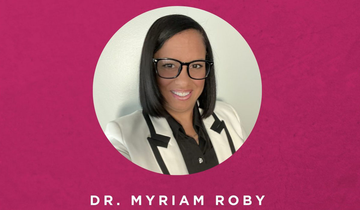 Dr. Miriam Roby in a portrait