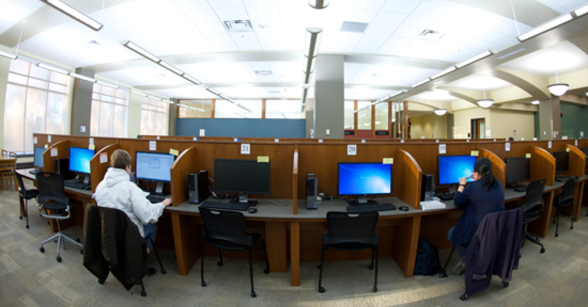 Library computers and printing | Metropolitan State University