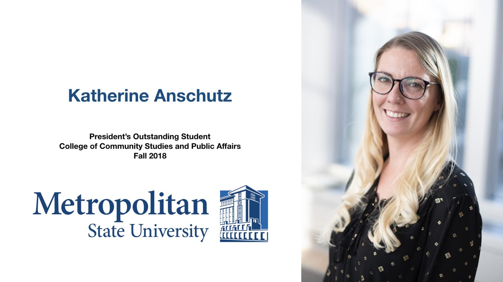 Katherine Anschutz, Outstanding Student