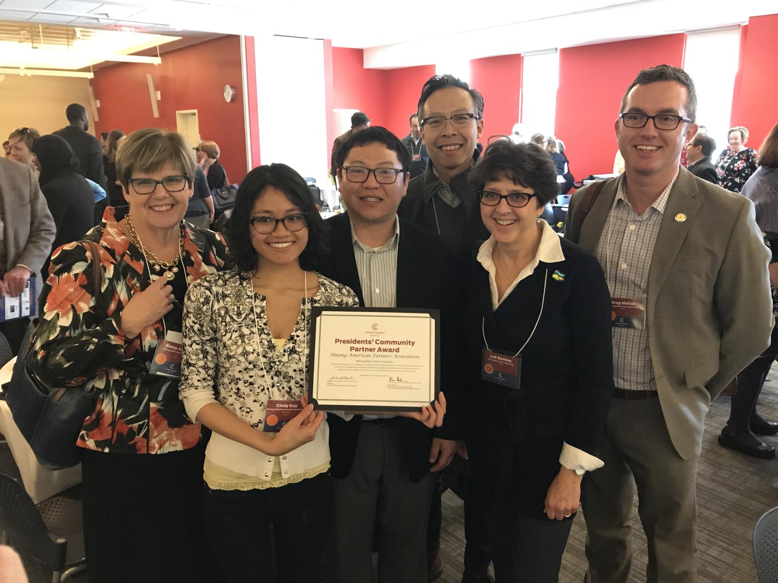 Metropolitan State University affiliates honored at Minnesota Campus Compact