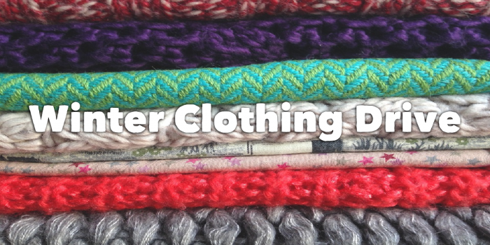 April 7: Bundle up at winter clothing drive